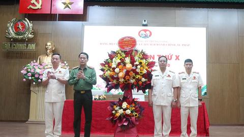 Đại hội Đảng bộ Cục Pháp chế và cải cách hành chính, tư pháp lần thứ X