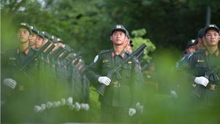 Xứng đáng với niềm vinh dự được diễu binh trên Quảng trường Ba Đình lịch sử