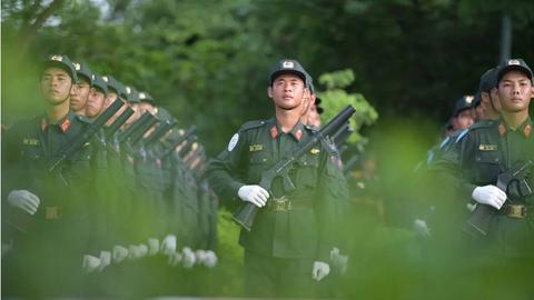 Xứng đáng với niềm vinh dự được diễu binh trên Quảng trường Ba Đình lịch sử