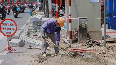 Hà Nội tạm dừng thi công, đào hè, đường từ ngày 11/8 - hết 5/9