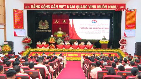 Đại hội đại biểu Đảng bộ Công an tỉnh Tuyên Quang nhiệm kỳ 2025 - 2030