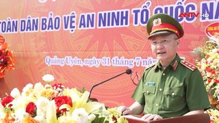 Thứ trưởng Nguyễn Ngọc Lâm dự Ngày hội Toàn dân bảo vệ an ninh Tổ quốc xã Quảng Uyên
