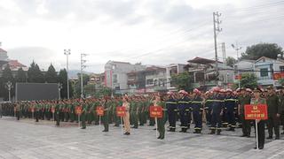 Công an Điện Biên ra quân cao điểm tấn công, trấn áp tội phạm
