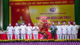 Đại hội đại biểu Đảng bộ Công an tỉnh Khánh Hòa lần thứ nhất