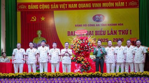Đại hội đại biểu Đảng bộ Công an tỉnh Khánh Hòa lần thứ nhất