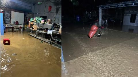 Cứu nạn, hỗ trợ người dân tại xã Xa Dung ngay trong đêm