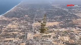 Nhiều nước thả hàng viện trợ nhân đạo xuống Dải Gaza