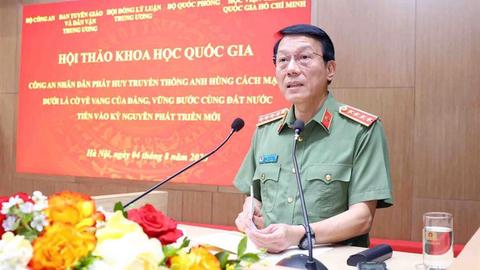 Công an nhân dân phát huy truyền thống anh hùng cách mạng