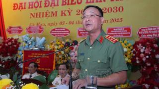 Thứ trưởng Phạm Thế Tùng dự Đại hội đại biểu Đảng bộ Công an tỉnh Cà Mau lần thứ XII