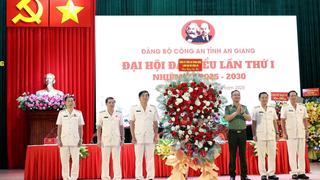 Đại hội đại biểu Đảng bộ Công an tỉnh An Giang lần thứ I