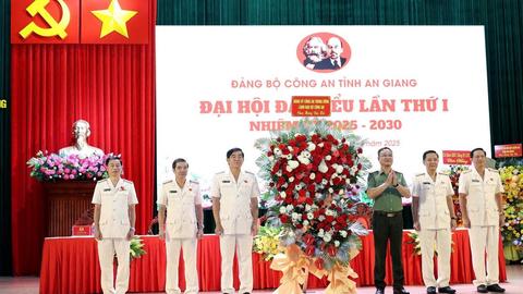 Đại hội đại biểu Đảng bộ Công an tỉnh An Giang lần thứ I