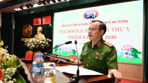Đại hội đại biểu Đảng bộ Cục Cảnh sát phòng, chống tội phạm về môi trường lần thứ V