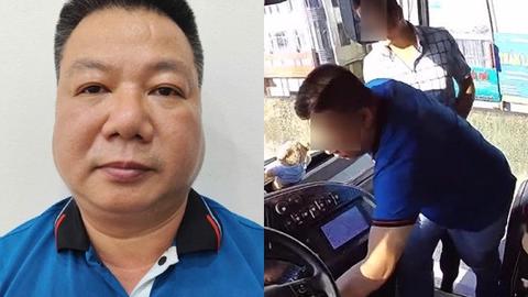 Tạm giữ hình sự đối tượng lao vào xe khách rút chìa khóa xe rồi bỏ đi 
