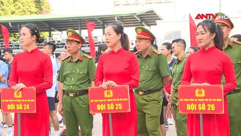 Sôi nổi Hội thao Công an TP.HCM