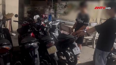 Triệt phá nhóm thanh thiếu niên thực hiện nhiều vụ trộm xe máy