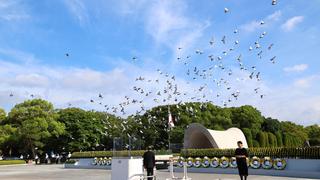  Nhật Bản tưởng niệm 80 năm vụ ném bom nguyên tử xuống Hiroshima và Nagasaki 