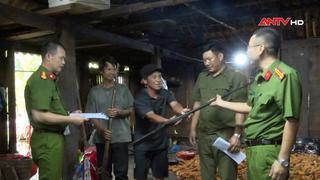 Công an xã Thuận Hòa vận động nhân dân giao nộp 40 khẩu súng