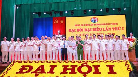 Đảng bộ Công an thành phố Hải Phòng đại hội đại biểu lần thứ I
