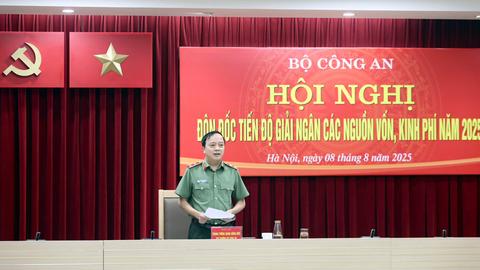 Thúc đẩy tiến độ giải ngân các nguồn vốn, kinh phí năm 2025