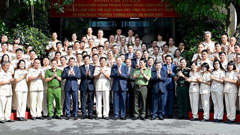Tổng Bí thư Tô Lâm thăm và làm việc với Cục Cảnh sát hình sự