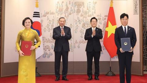 Việt Nam - Hàn Quốc cùng nhau lớn mạnh trong kỷ nguyên mới