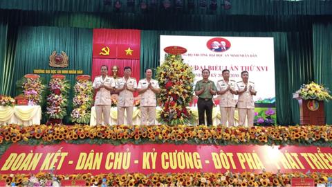 Đại hội Đảng bộ trường Đại học An ninh nhân dân lần thứ XVI