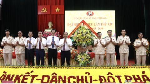Đại hội đại biểu Đảng bộ Công an tỉnh Cao Bằng lần thứ XIV