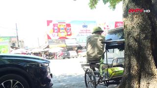 Người lao động chật vật dưới nắng nóng