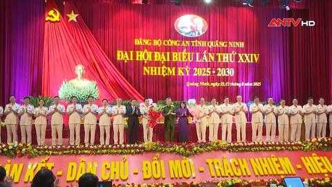 Đại hội đại biểu Đảng bộ Công an tỉnh Quảng Ninh lần thứ XXIV