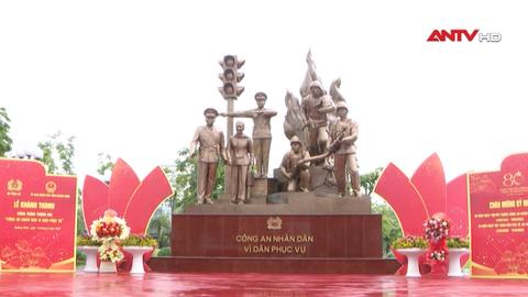 Khánh thành tượng đại “Công an nhân dân vì dân phục vụ” tại Quảng Ninh