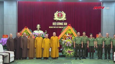 Đoàn Trung ương Giáo hội Phật giáo Việt Nam chúc mừng 80 năm Ngày truyền thống Công an nhân dân