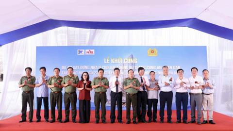 Bộ Công an tiếp tục khởi công dự án xây dựng nhà ở cho CBCS tại Hà Nội