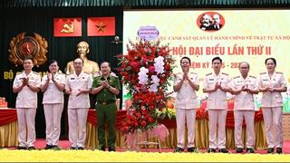 Đại hội đại biểu Đảng bộ Cục Cảnh sát quản lý hành chính về TTXH lần thứ II