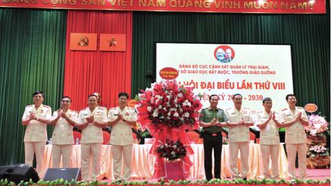 Đại hội đại biểu Đảng bộ Cục Cảnh sát quản lý trại giam, cơ sở giáo dục bắt buộc, trường giáo dưỡng