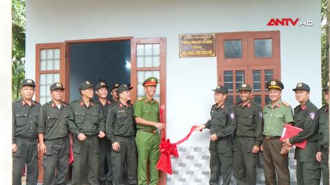Trao nhà “nghĩa tình đồng đội” tặng CBCS có hoàn cảnh khó khăn