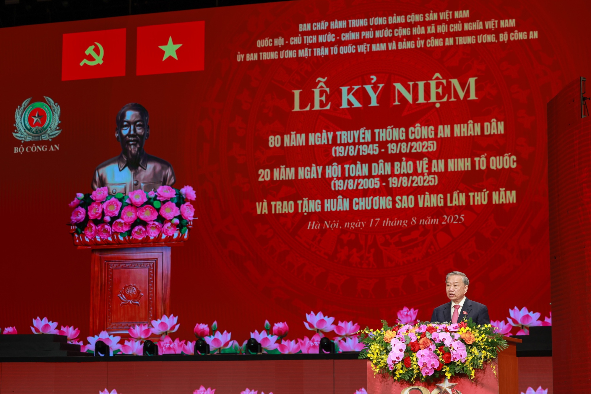 Tổng Bí thư Tô Lâm: Lực lượng Công an nhân dân là lực lượng nòng cốt, là 
