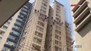 Giàn giáo bằng tre - nghệ thuật thi công độc đáo của Hong Kong, Trung Quốc