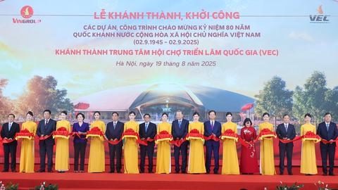 Lễ khởi công, khánh thành 250 công trình tiêu biểu chào mừng Cách mạng tháng Tám và Quốc khánh 2/9 