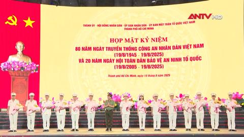 Công an TP. HCM họp mặt kỷ niệm 80 năm ngày truyền thống CAND 