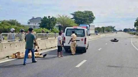 Khởi tố thanh niên tông gãy chân CSGT đang làm nhiệm vụ