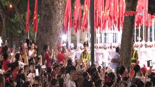 An ninh được siết chặt trong buổi hợp luyện diễu binh diễu hành lần thứ nhất