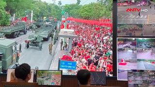 Tổng hợp luyện diễu binh, diễu hành lần 2 diễn ra an toàn, thành công