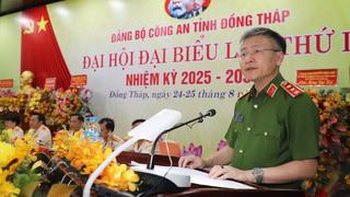 Đại hội đại biểu Đảng bộ Công an tỉnh Đồng Tháp lần thứ I