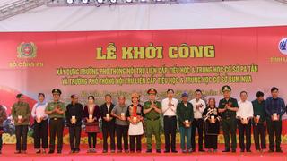 Thứ trưởng Nguyễn Văn Long dự khởi công 2 trường nội trú liên cấp tại Lai Châu