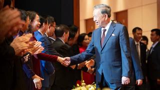 Tổng Bí thư Tô Lâm gặp mặt các thế hệ đại biểu Quốc hội qua các thời kỳ