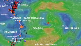 Cập nhật diễn biến bão số 6 (Nongfa)