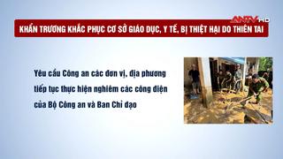 Khẩn trương khắc phục cơ sở giáo dục, y tế bị thiệt hại do thiên tai