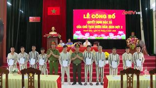 Các địa phương công bố quyết định đặc xá