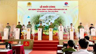 Khởi công xây dựng công trình trường Mầm non Sóc Hà, tỉnh Cao Bằng  