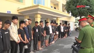 Xử lý 24 đối tượng về hành vi gây rối trật tự công cộng